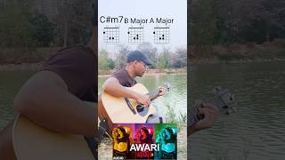 Ek Villain – Awari Guitar Lesson (Power Chords) 🎸 | Only Acoustic Chords | Easy Bollywood Tutorial 🔥
