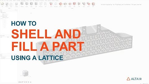 Shell & Fill a Lattice in Inspire Implicit Modeling