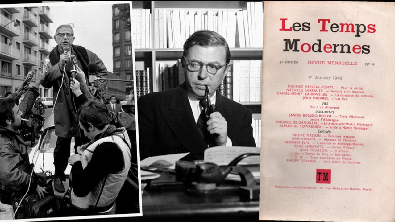 Throat two The owner Jean-Paul Sartre (3/4): L'intellectuel : ses œuvres littéraires et son  engagement - YouTube