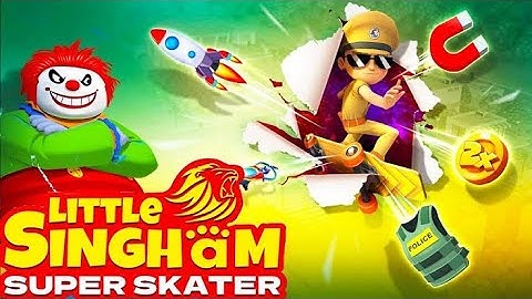 Little Singham Super Skater🔥-[Part 7] #viral #youtube #viralvideo #trendingvideo #gameplay #trending