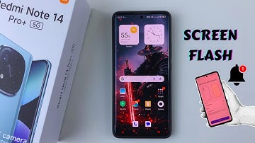How To Enable Screen Flash For Notifications On Redmi Note 14 / 14 Pro+