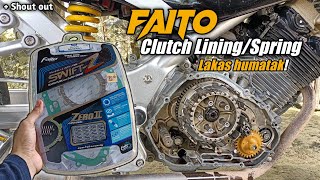Installing FAITO Clutch lining & spring | Tutorial | Raider 150 carb