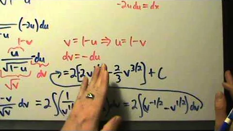 Calculus II - Integration Techniques - Substitution - Example 8 (Indefinite)