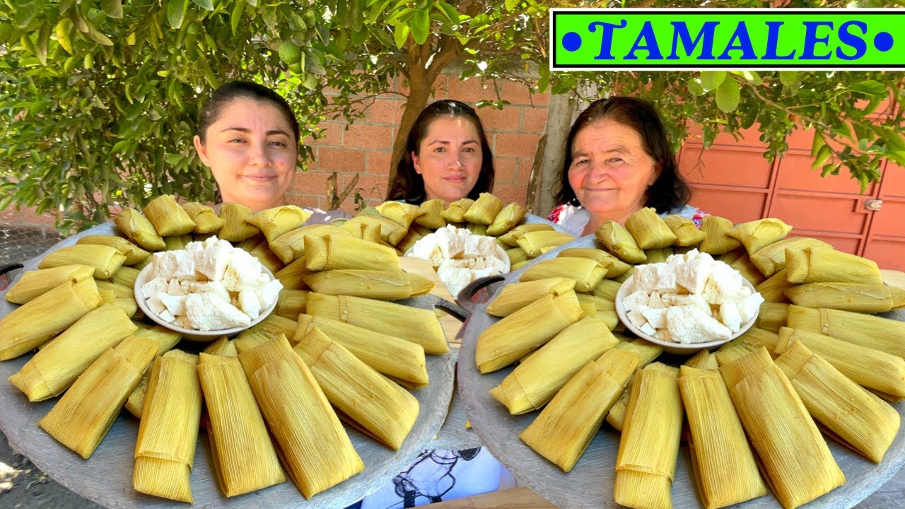 Tamales de elote salvadorenos YouTube