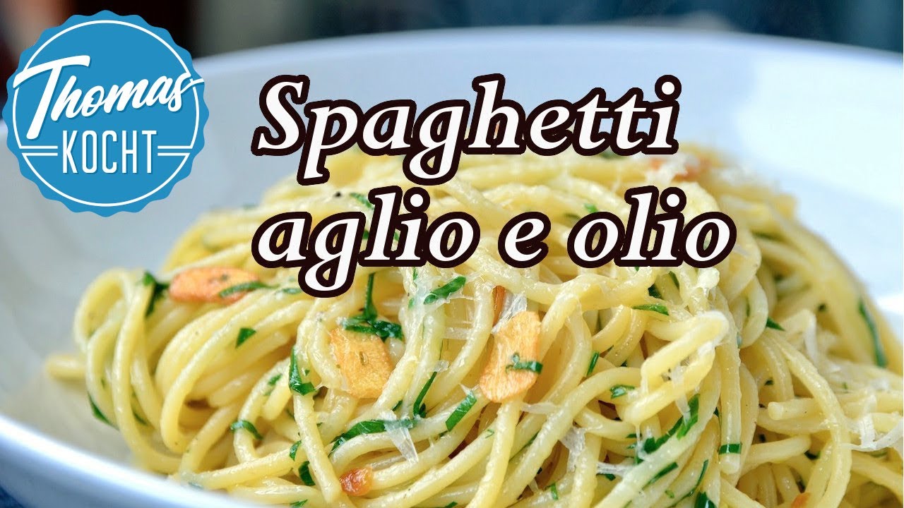 Spaghetti aglio e olio e peperoncino mit Garnelen: So einfach geht es!
