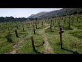 "Il buono, il brutto e il cattivo" set scena finale cimitero Sad Hill