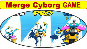 Merge Cyborg - Best Action Game Max All Level Gameplay (Android, iOS)