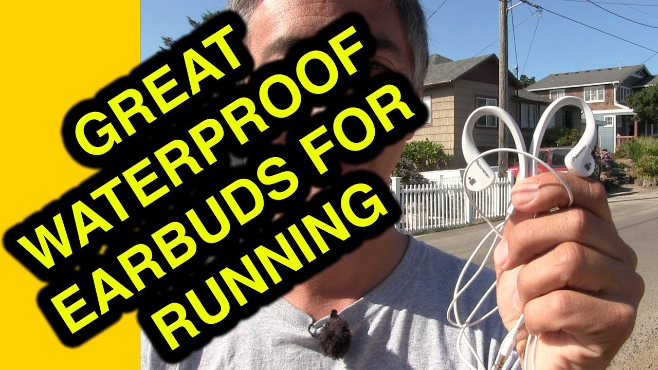 Best Budget Water Resistant Earbuds For Running Review Pioneer Ironman Earbuds Youtube