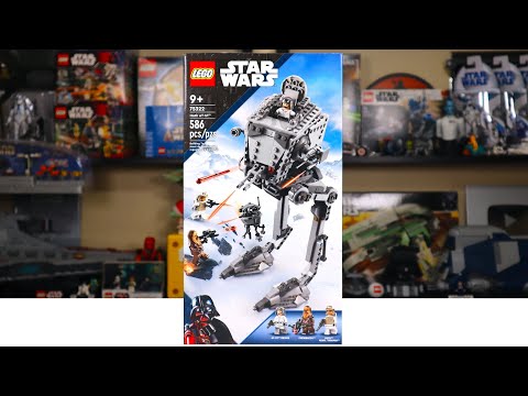 LEGO Star Wars 75322 HOTH AT-ST Review! (2022)