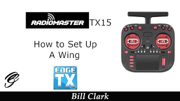 RadioMaster TX15 Setting up a Delta Wing