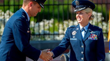 Change of Command 375 Air Mobility Wing SAFB