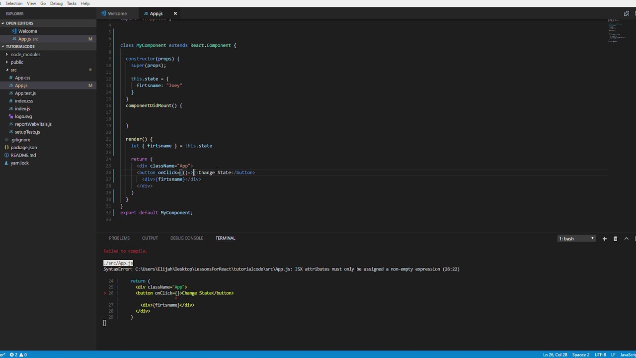 einzig und allein Entfernt Sada jsx attributes must only be assigned a non empty expression Tipps Anreiz Unbekannt einzig und allein Entfernt Sada jsx attributes must only be assigned a non empty expression Tipps Anreiz Unbekannt
