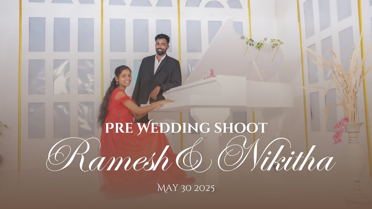 pre wedding song shoot Ramesh&Nikitha