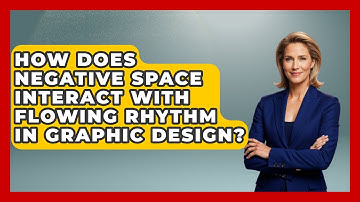 How Does Negative Space Interact With Flowing Rhythm In Graphic Design? - Graphic Design Nerd