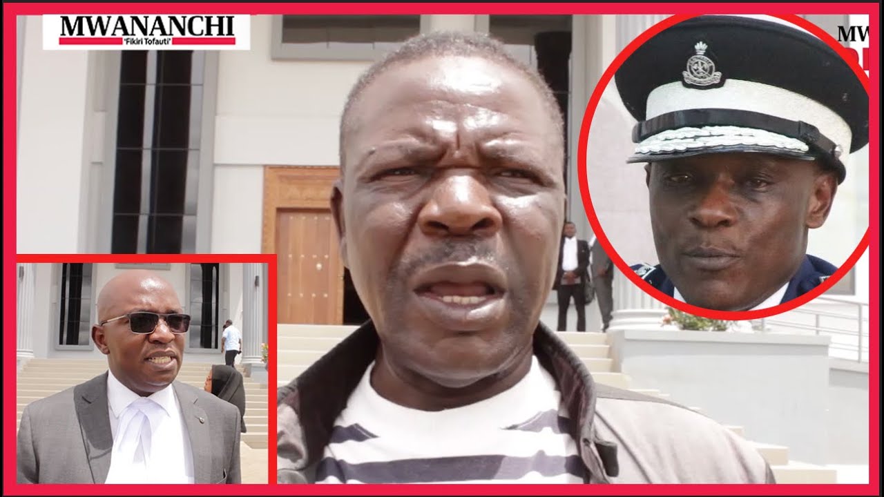 WAKILI MADELEKA ang'aka Mahakama ikitoa hukumu kesi ya aliyemshtaki IGP, wenzake