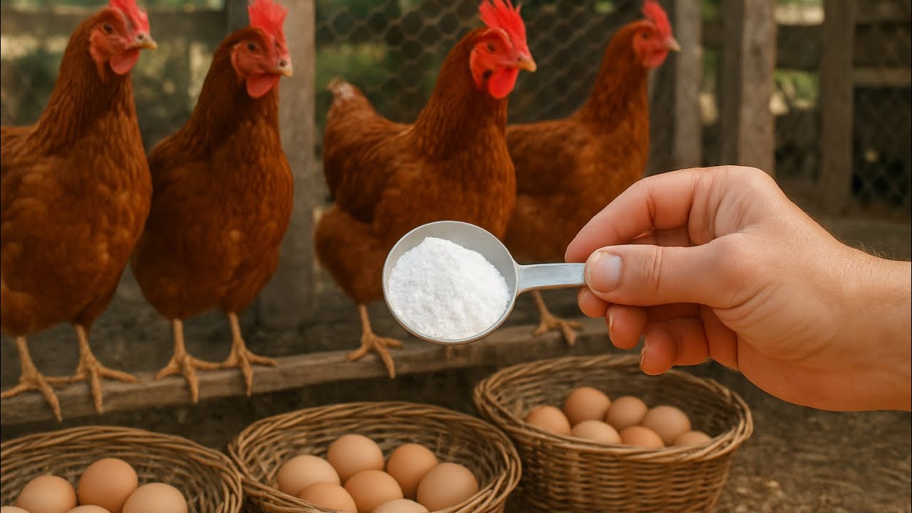 УВЕЛИЧЬТЕ КОЛИЧЕСТВО ЯИЦ У ВАШИХ КУРИЦ НАТУРАЛЬНЫМ СПОСОБОМ! Сделай сам