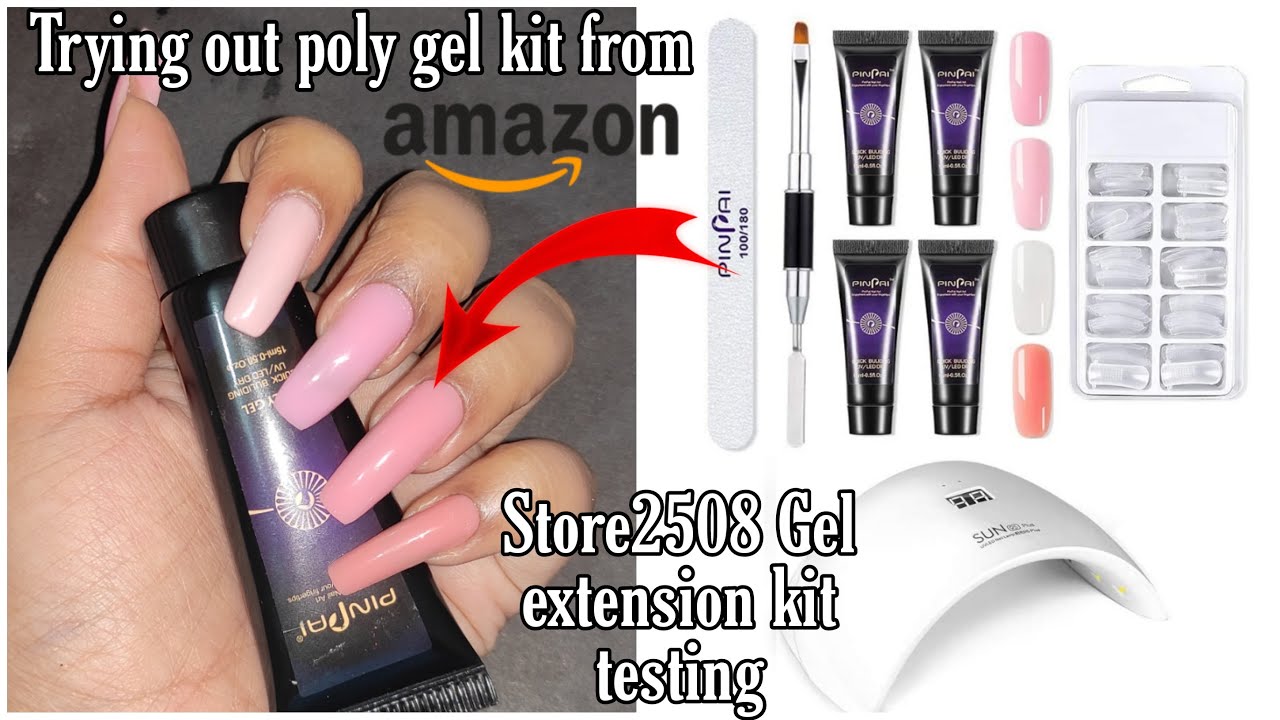 Makartt Poly Nail Gel Kit Gel Extension Nail Kit Snatch'd Nude Winter Nail  Extension Kit Fall Glitter Hard Gel for Nails Manicure Set - Walmart.com