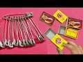 Easy Home Decor Ideas Using Waste Material - Safety pin Craft - Empty Matchbox Craft