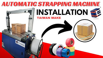 Fully Automatic Strapping Machine - Taiwan Model Installation Video | Createc pack