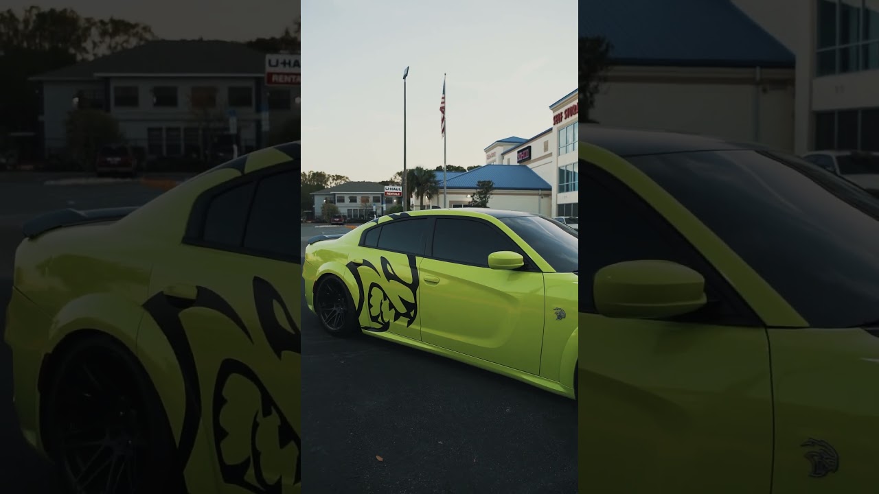 ** LOUD STRAIGHT PIPED HELLCAT WIDEBODY **