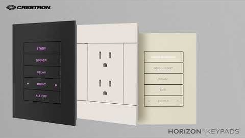 Latest Keypads for Crestron Home Automation