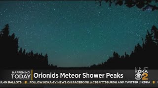 Orionids Meteor Shower Peaks