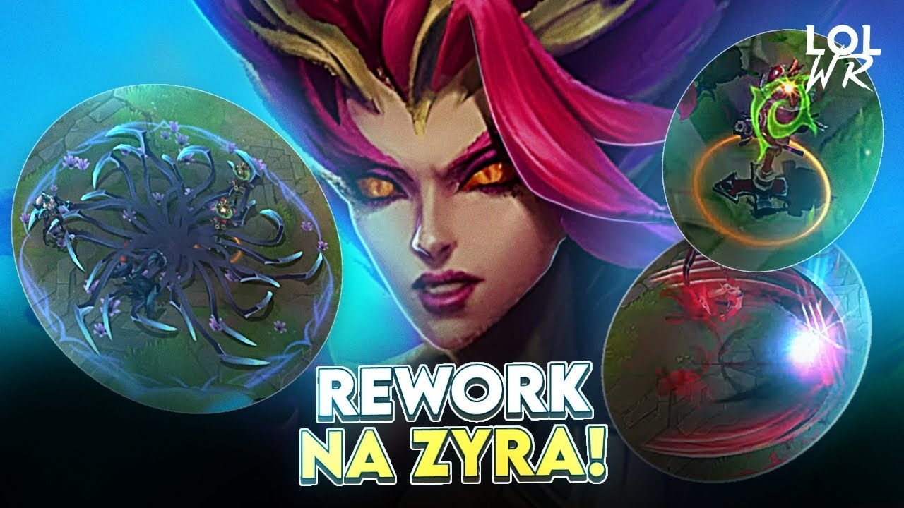 Modelo 3D da nova Skin Zyra Coven efeitos e habilidades💀 créditos: Sk