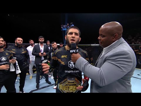 UFC 294: Ислам Махачев — Слова после боя