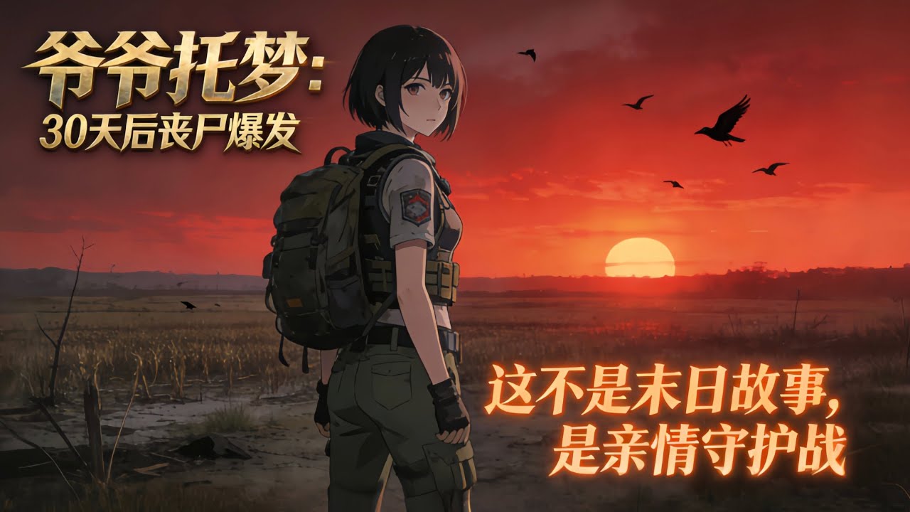 【⚡算命爷爷预言末日来临】🧙 算命爺爺死後托夢「30天後喪屍爆發」！我們狂建末日堡壘…卻遭黑衣人追殺？ 