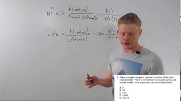 ACT Math:  How to Select from a Set in Combinations & Permutations