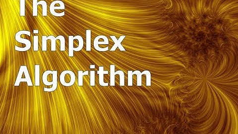 The Simplex Algorithm