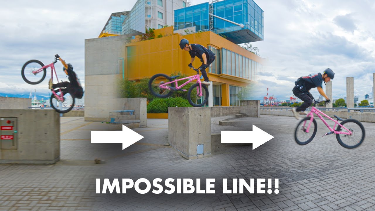 IMPOSSIBLE TRICKS IN ONE LINE CHALLENGE!! - Yuki Kishi - YouTube