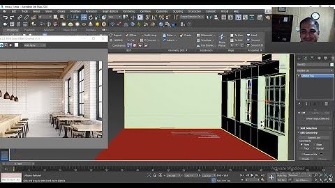 3DsMax Tutorials, Learn 3D Modeling a Restaurant Interior from Scratch in 3dsmax ( Part 1)