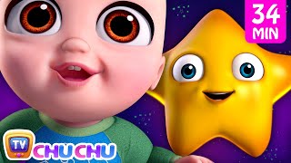 new twinkle twinkle little star 3 song more nursery rhymes kids songs chuchu tv