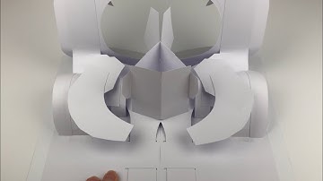 Pull tab transformation pop-up experiment #3