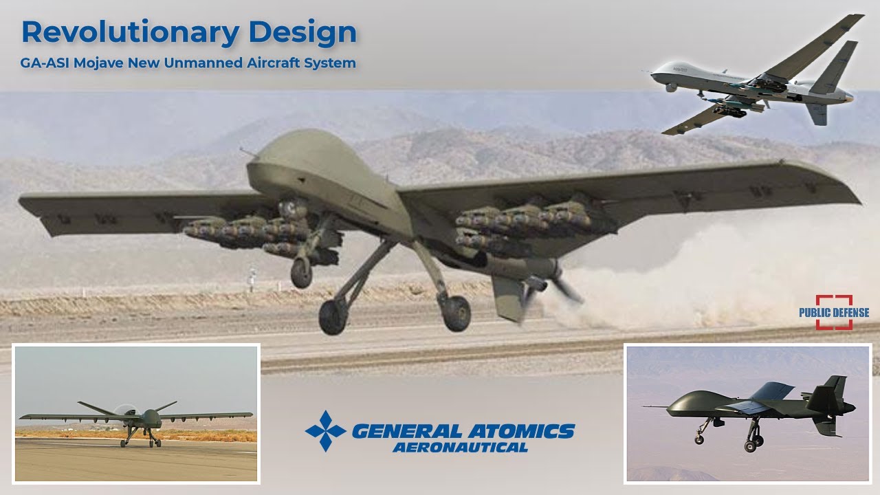 Revolutionary Design Based on 7 Million Flight Hours of UAS Experience,  GA-ASI Unveiled Mojave UAS