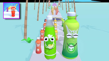 Juice Run 🍷🍺🧃 All Levels Walkthrough Mobile Gameplay iOS,Android Update Game Max Level Part 53