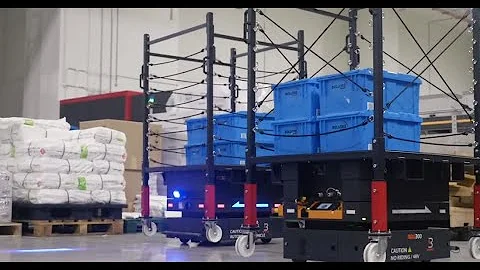 MAG AMR Fleet Management System for Intralogistics Automation