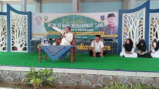Pengajian Maulid Nabi Muhammad Saw Tahun 1444 H  Bapak Kh Syarofuddin Ismail Qoimas