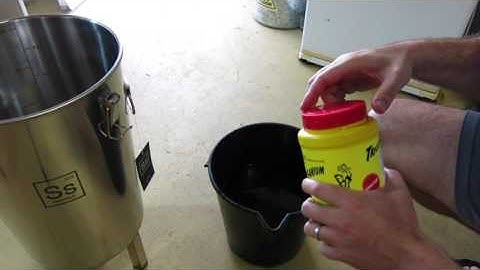 HBW #4 SS Brewbucket Preparation