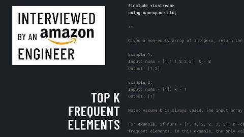C++ interview with an AWS engineer