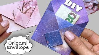 How to make a Paper Envelope for Money Easy Origami Envelope