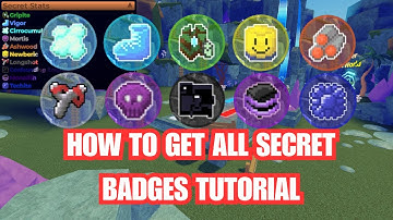 How to get ALL SECRET BADGES (Stats) TUTORIAL | Roblox Untitled Button Simulator [OUTDATED]