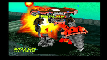 Virtual-On: Oratorio Tangram - Dreamcast - Gameplay