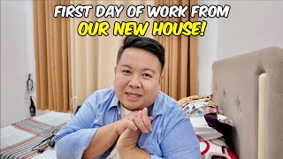 A Day in the Life: First day of work from our new house! Jm Banquicio