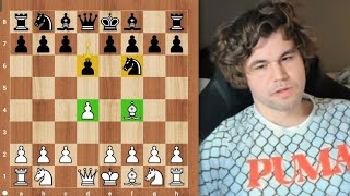 Magnus Carlsen Show How To Play Queen's Pawn Game screenshot 1