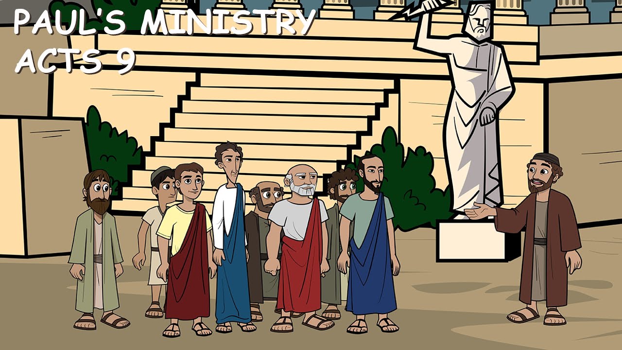 Preschool: Paul's Ministry, Acts 9 (6/04/2023) - YouTube