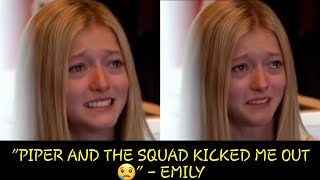 Piper \& the Squad were MEAN to Emily \& KICKED her Out, She Cried Bitterly😢 | Piper Rockelle Squad