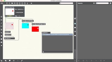 MAX msp 7: colour tracking - Part 1