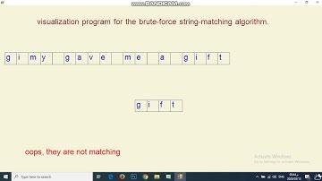 String matching